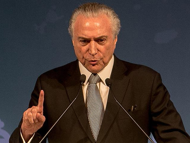 Brezilya Devlet Bakan Temer iin soruturma izni