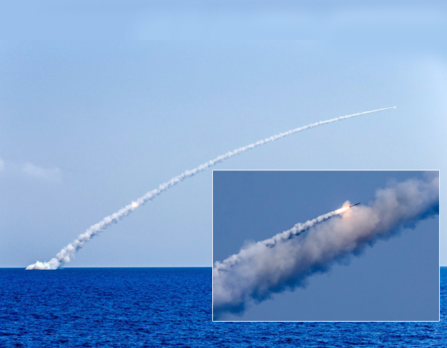Rus denizaltlar Akdeniz'den DEA hedeflerini vurdu
