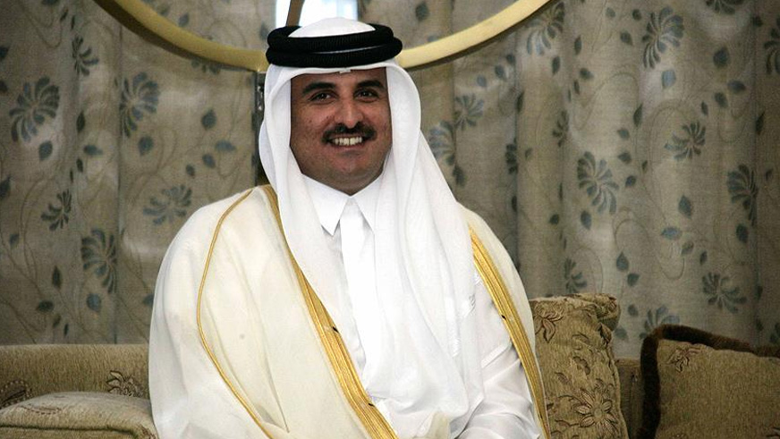  Krfez krizinden sonra Katar Emiri ilk defa Almanya'da