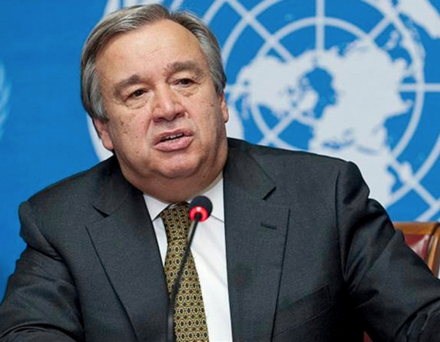 BM Genel Sekreteri Guterres, Kuzey Korenin fze denemesini knad