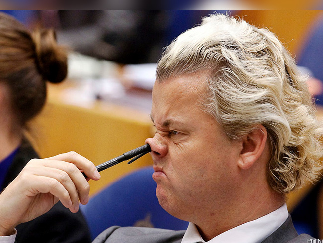 Irk lider Wilders slam'n dini zgrlkler kapsamndan karlmasn istedi