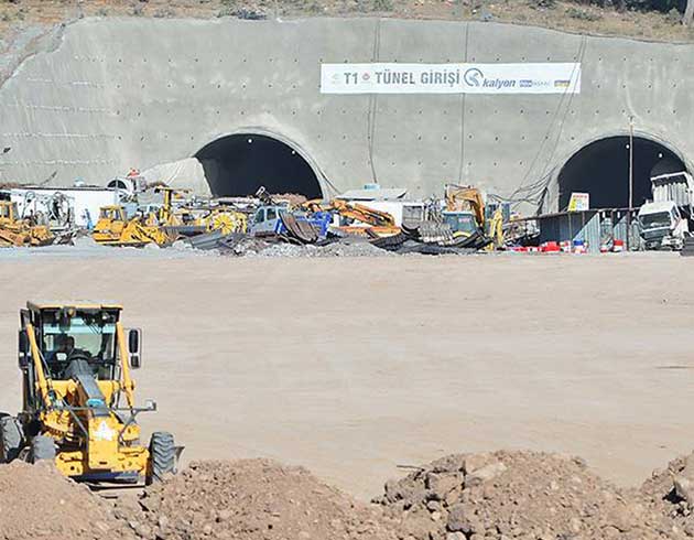 anakkale-zmir yolu tnellerle rahatlayacak