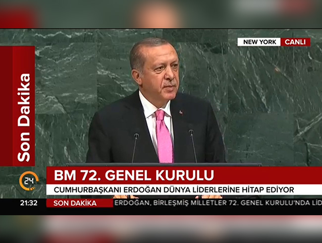 Cumhurbakan Erdoan: Terr, snrlar aarak bir kanser gibi yaylyor