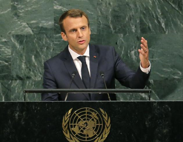 Macron: Esed Suriye halknn dmandr