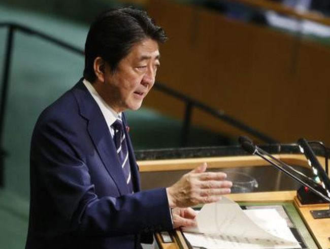 Japonya Babakan Abe: Kuzey Kore tm insanlk iin tehdit 