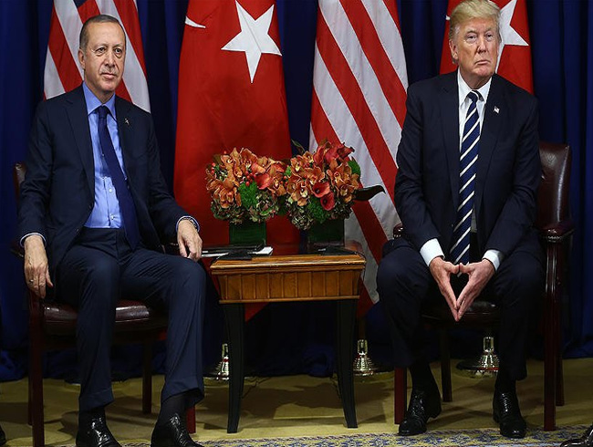 Cumhurbakan Erdoan ile ABD Bakan Trump'n grmesi 50 dakika srd