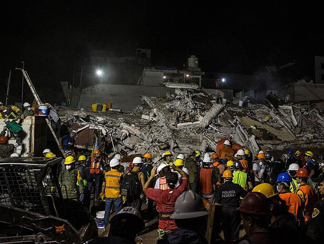 Meksika'daki depremde lenlerin says 245'e kt