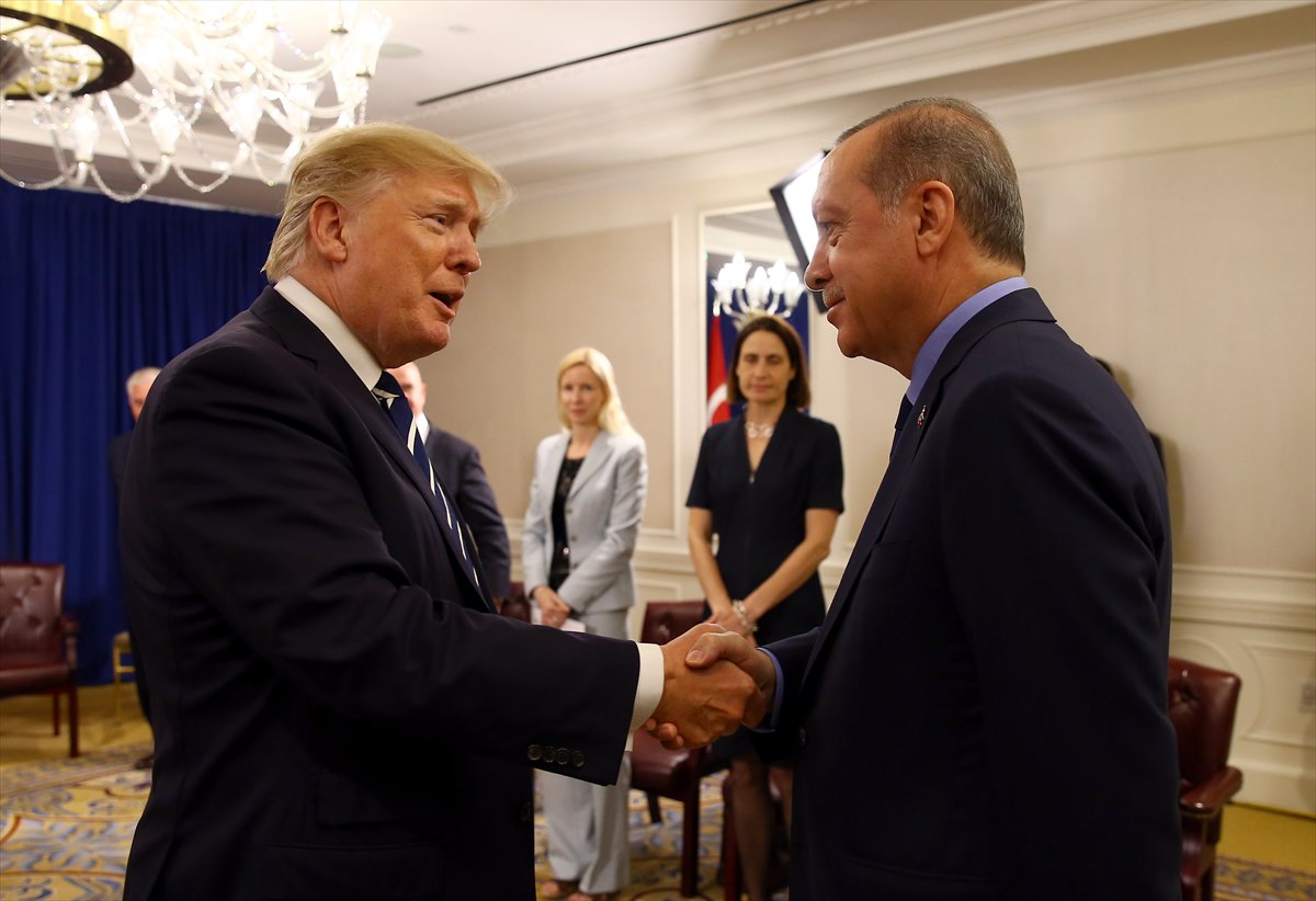 Cumhurbakan Erdoan: Terrle mcadelenin kararllkla srdrlmesinde mutabk kalnd