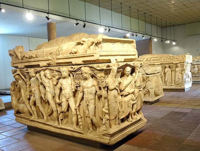 Herakles Lahdinin benzeri Konyada sergileniyor