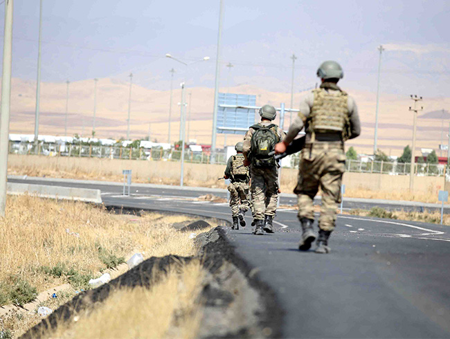 Ceylanpnar'da 4 PKK'l terrist yakaland