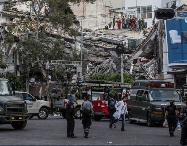 Meksika'daki depremde lenlerin says 286'ya kt