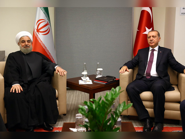 Cumhurbakan Erdoan, ran Cumhurbakan Ruhani ile grt