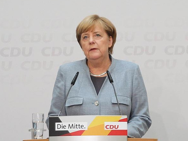 Almanya Babakan Merkel: Almanya'nn istikrarl ve iyi bir hkmet kurmas nemli