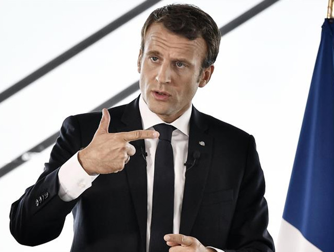 Fransa Cumhurbakan Macron: AB bugn ok zayf, ok yava ve ok etkisiz