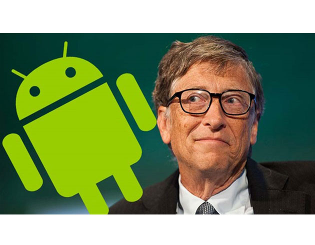 Bill Gates Android'e geti