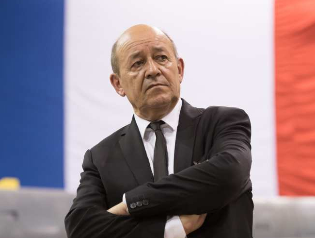 Fransa Dileri Bakan Le Drian: Bamszlk ilan olursa Ortadou'da yeni krizlere neden olur