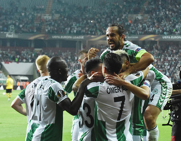 Konyaspor - Vitoria Guimaraes'i 2-1 yendi
