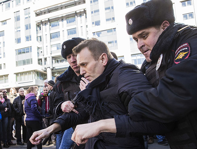 Rusya'da muhalefet lideri Alexei Navalny gzaltna alnd