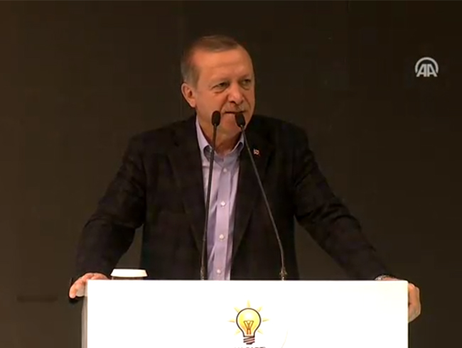 Cumhurbakan Erdoan: Trkiye'yi kuatma admlar atan IKBY, bedelini deyecektir
