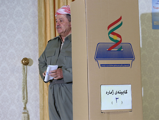 Irak IKBY'nin szde referandum sorumlular hakknda soruturma balatt
