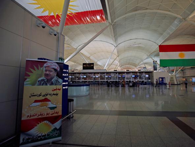 Barzani, Erbil ve Sleymaniye'deki havalimanlarnn bo kalmas sonras BM'den yardm istedi