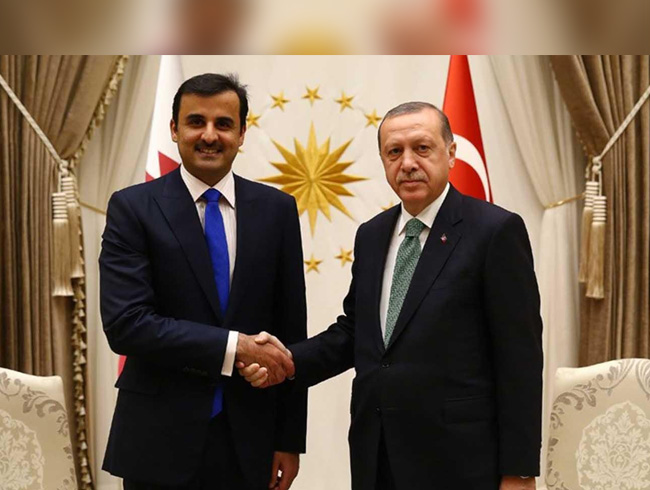 Cumhurbakan Erdoan, Katar Emiri ile telefonda grt 