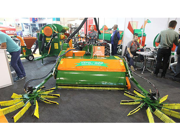 Gnde 10 ton fndk toplayan makine