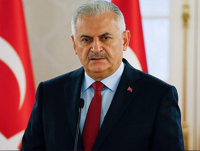Babakan Yldrm, Talabani'nin eine taziye mesaj gnderdi