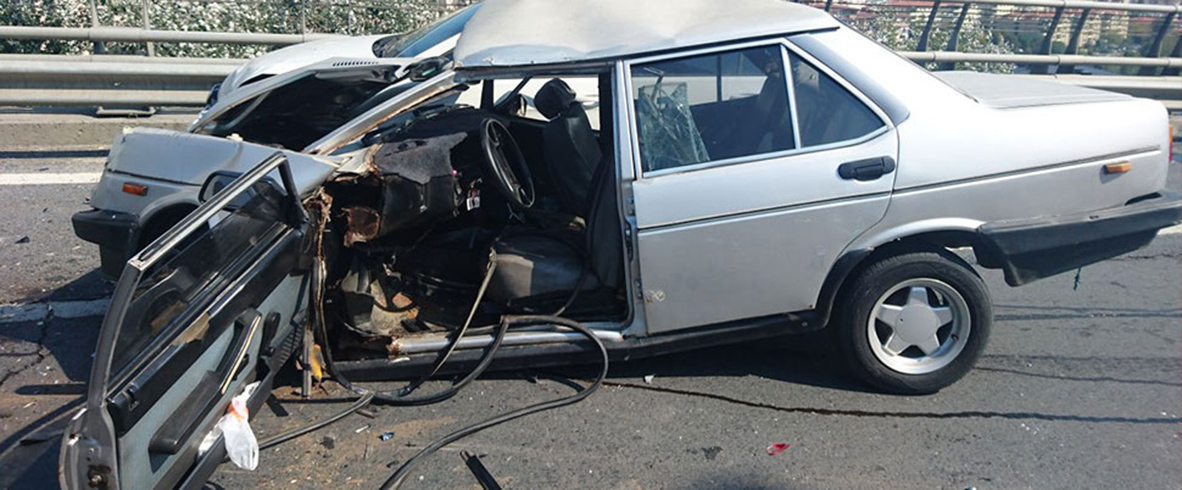 15 Temmuz ehitler Kprs knda trafik kazas: Yarallar var