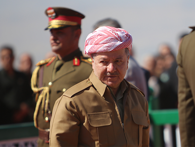 Irak hkmeti gayrimeru referandum sonras ilk kez grt Barzani'ye Cumhurbakan'nn mesaj iletildi