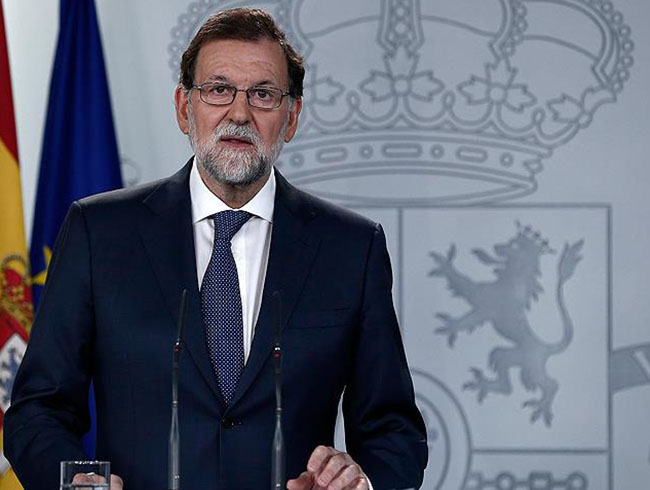 spanya Babakan Rajoy: Bamszln olmasn nleyeceiz
