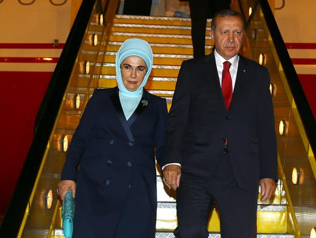 Cumhurbakan Erdoan Srbistan'a geldi