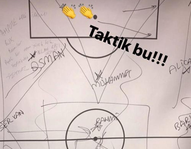 Tolgay Arslan, Ampute Milli Takmmzn tarihi zaferinin taktik tahtasn paylat