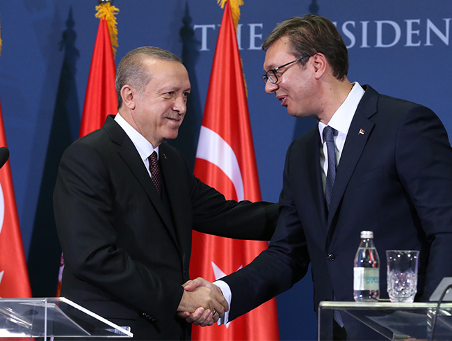 Srbistan Cumhurbakan: Trkiye dmanlaryla paktlar kurmayz