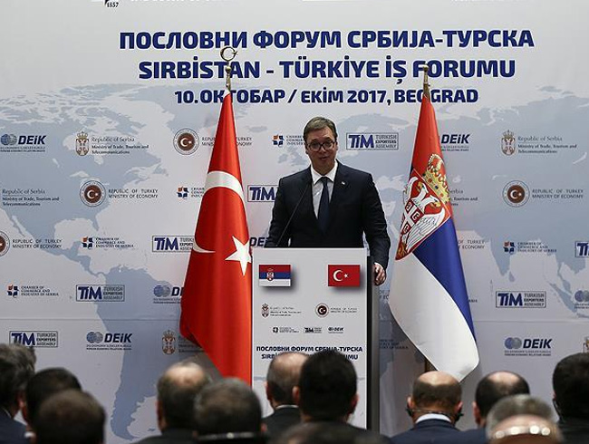Srbistan Cumhurbakan Vucic: Hibir konuumun Erdoan kadar youn program yaptn grmedim