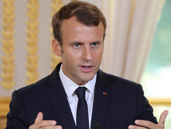 Macron Katalonya iin AB'nin arabuluculuk yapmamasn istedi