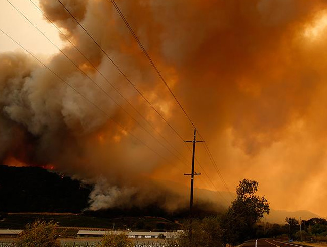Kaliforniya'daki orman yangnlarnda l says artyor