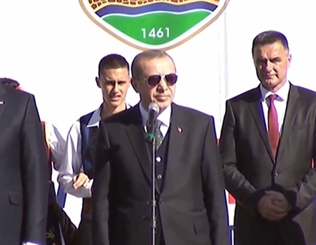 Cumhurbakan Erdoan: FET ihanet etesini Balkanlar'dan da skp atacaz