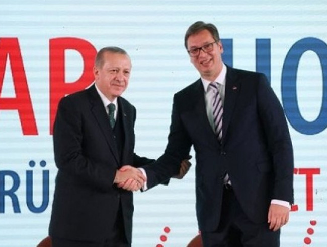 Cumhurbakan Erdoan: Srbistan'dan 5 bin ton et ithal edilecek
