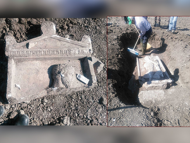 Bursa'da jandarmadan '2 bin yllk mezar ta' operasyonu