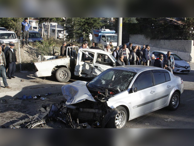 ankr'da trafik kazas: 8 yaral