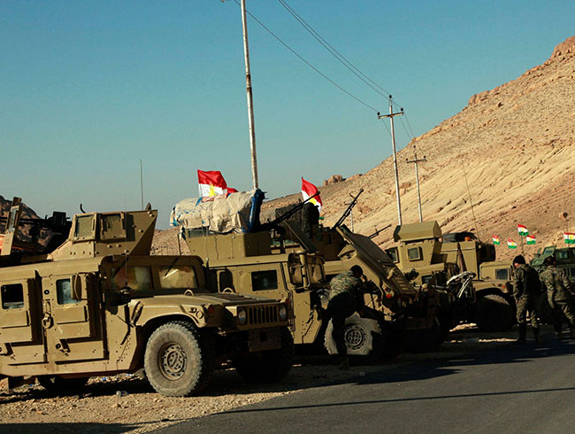 Irak kuvvetleri Kerkke doru 3 kilometre ilerledi  