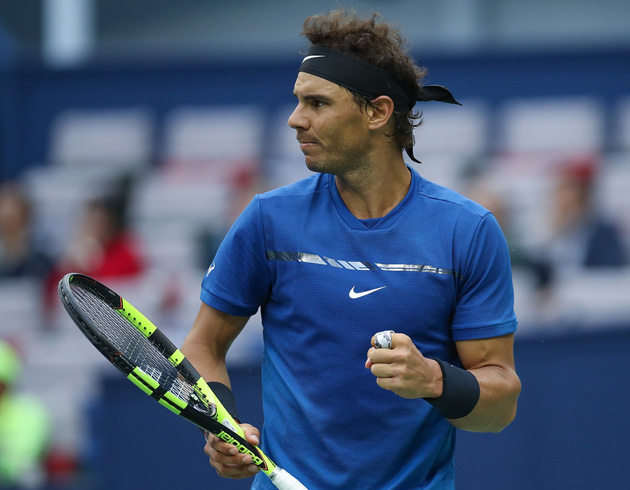 anghay Masters Tenis Turnuvasnda Rafael Nadal yar finale ykseldi
