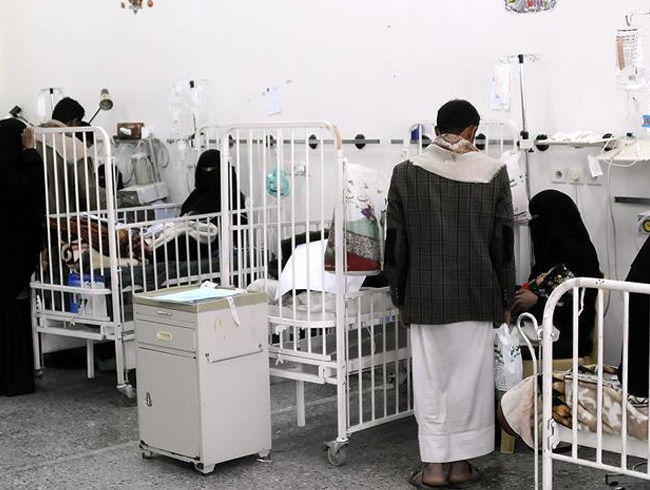 BM. Yemen'in neredeyse tamam kolera tehdidi altnda
