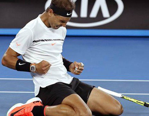 Nadal, anghay'da finalde
