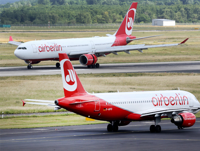Alman devi Air Berlin iflas etti