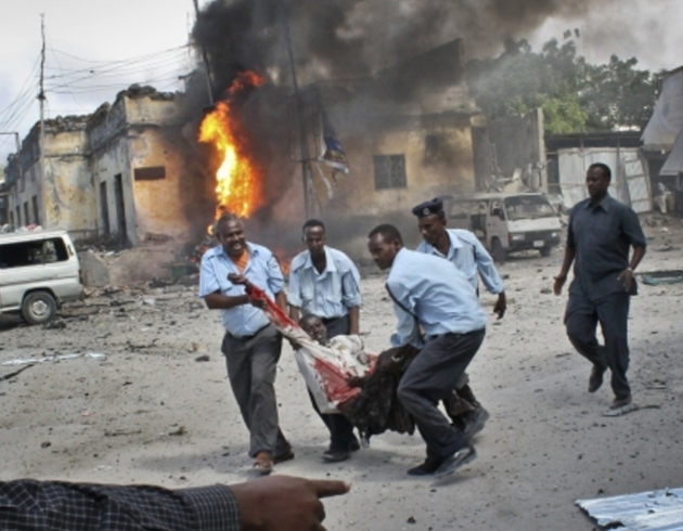 AP: Somali'de bombal saldrda l says 189'a ykseldi