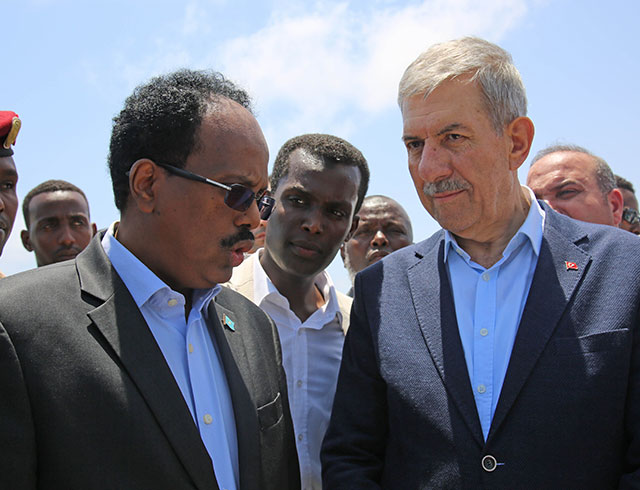 Somali Cumhurbakan Fermacu: Trkiye bize yardm eli uzatan tek lke oldu