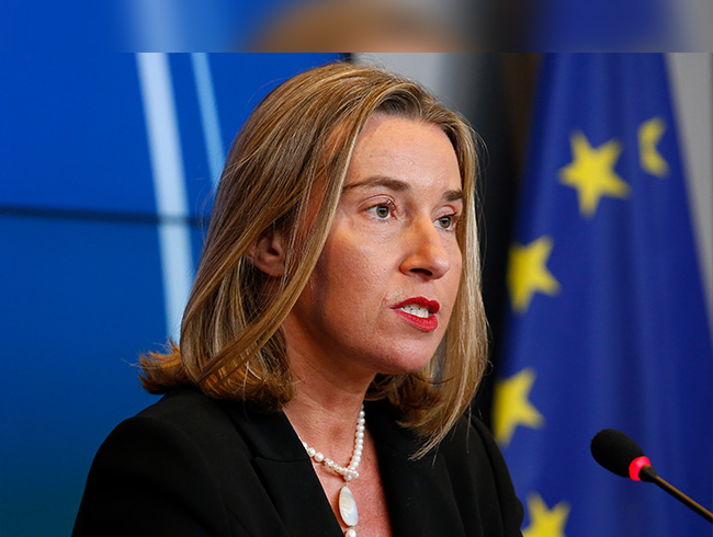 Federica Mogherini: Her durumda Trkiye ile i birliini gl tutmak gvenlik asndan menfaatimize