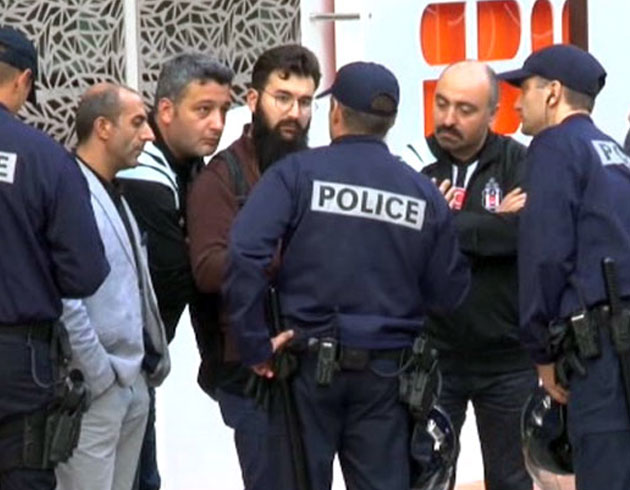 Monaco polisi, Beiktal taraftarlarn stada girmesine izin vermedi
